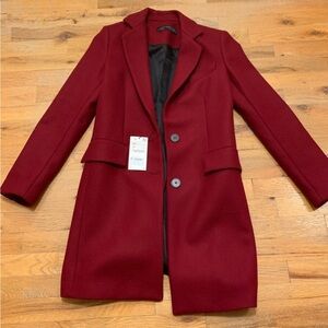 Red Zara Coat